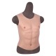 Gilet musculaire silicone col rond 3d muscle