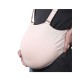 Silicone fake pregnant belly shoulder strap