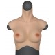 Teardrop shape breasts B cup anti-slip point inside