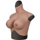 Teardrop shape false breasts H cup anti-slip point inside
