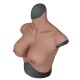 Teardrop shape false breasts H cup anti-slip point inside