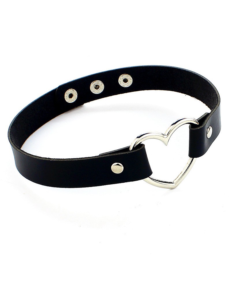 Comfortable punk choker necklace goth choker soft collar chain