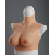 Prothèse mammaire externe légère silicone bonnet C rembourragefibre de polyester