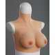 Lightweight C cup silicone breasts forms polyester fiber filling