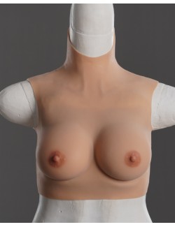 Lightweight silicone external breast prosthesis small tits polyester fiber filling