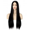 Natural long straight hair wig in 5 colors
