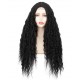 Long wavy curly hair wig natural and realistic