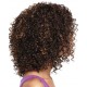 Dark brown Afro hair wig big-haired wig