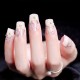 Rose nail polish self-adhesive square acrylic nails