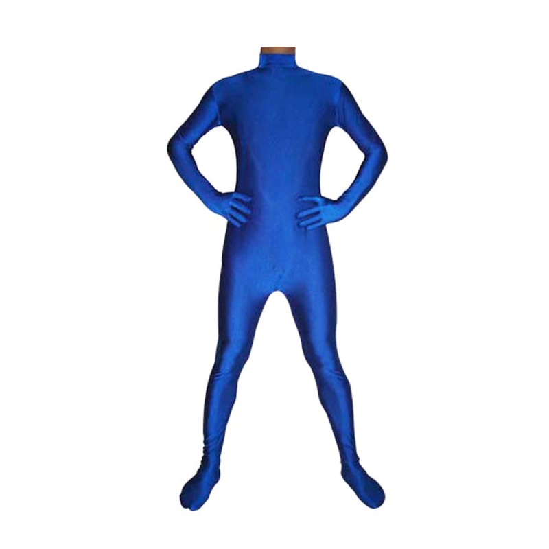 Maxbell Shiny Spandex Full Body Suit Second Skin Bodysuit Zentai Unitard  Blue M at Rs 3282.00, kids Fancy Dress