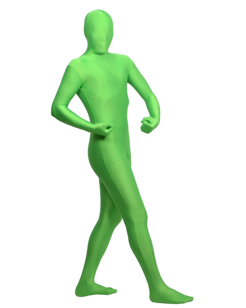 Vert costume lycra zentai 