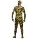 Zentai spandex clothing camouflage pattern