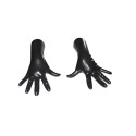 Latex wristlet gloves