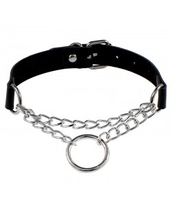 Choker necklace soft collar chain