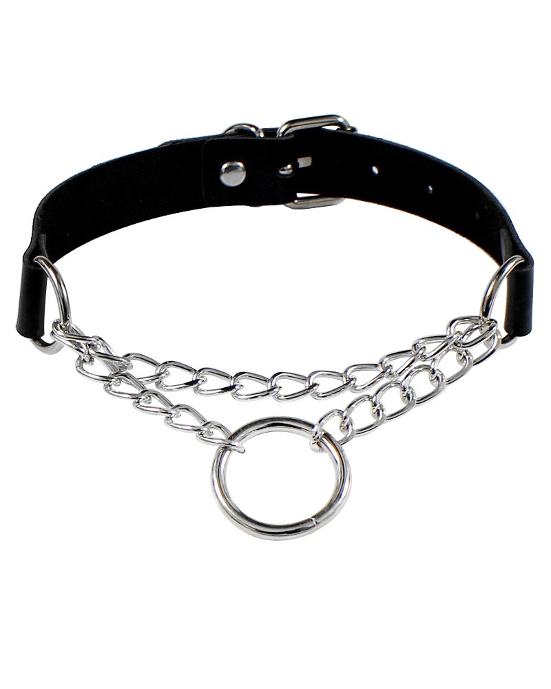 Choker necklace soft collar chain