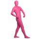 Color pink zentai spandex outfit