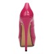 Sexy pink platform 6 inch high heels
