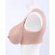 Huge cup fake breast plates