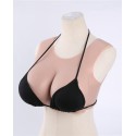 2021 Silicone breastplate cleavage for crossdresser