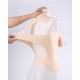 30-42 C 100% silicone half body breastplate
