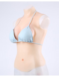 Buste faux seins silicone demi-corps bonnet 75 -105 C