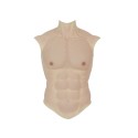 Sleeveless silicone muscle costume