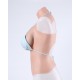 30-42 E silicone half body breastplate