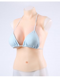 30-42 G silicone half body breastplate