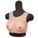 B cup silicone breast plates small-tits backless
