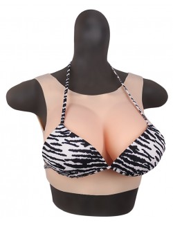 Big cup silicone breast bra for drag