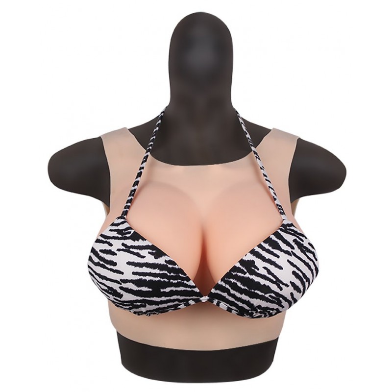 Big cup silicone breast bra for drag - Super X Studio
