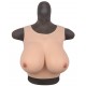 Huge breast plate cross dresser accessories