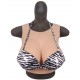 Huge breast plate cross dresser accessories