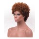 Brown brazilian curly wig