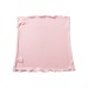 Pink color silk ear-hanging scarf