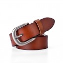 Ladies retro style leather belt
