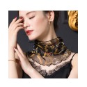 Printed fashion patterns silk scarf