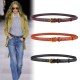 Genuine leather belt for women