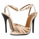 Ankle strap stylish heeled sandals
