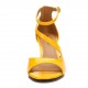 Stylish strappy mid heels sandals