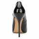 Retro heels pointy pump stilettos buckle
