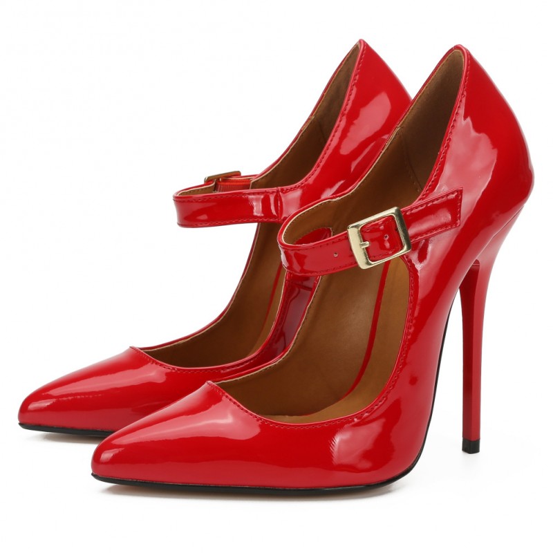 Retro pointy high heel pump stilettos - Super X Studio