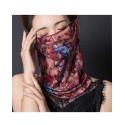 Fashion print pattern, ear-hanging, tube magic scarf, face mask