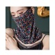 Small wild flowers mix, ear-hanging, tube magic scarf, face mask