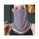 Fish scale pattern, ear-hanging, tube magic scarf, face mask