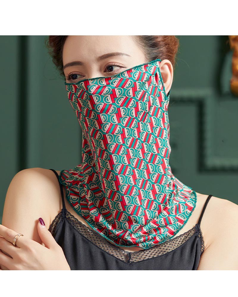 Fashion style pattern, ear-hanging, tube magic scarf, face mask