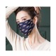 Maulbeerseiden-Gesichtsmaske mit Modemusterdruck