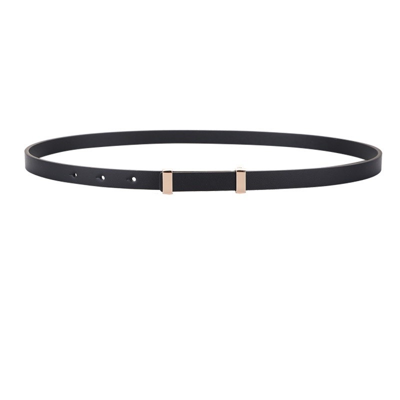 Lady's minimalist adjustable skinny belt - Super X Studio