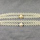 Pearl decoration stretch belts for women