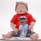 Cute silicone baby boy 21 inches washable doll